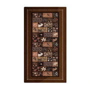 LIVARA 160/300cm Floor Rugs Theme Quiet Bamboo Anti Slip Easy Clean High Density Short Pile Fabric Stain Resistant Low Maintenance