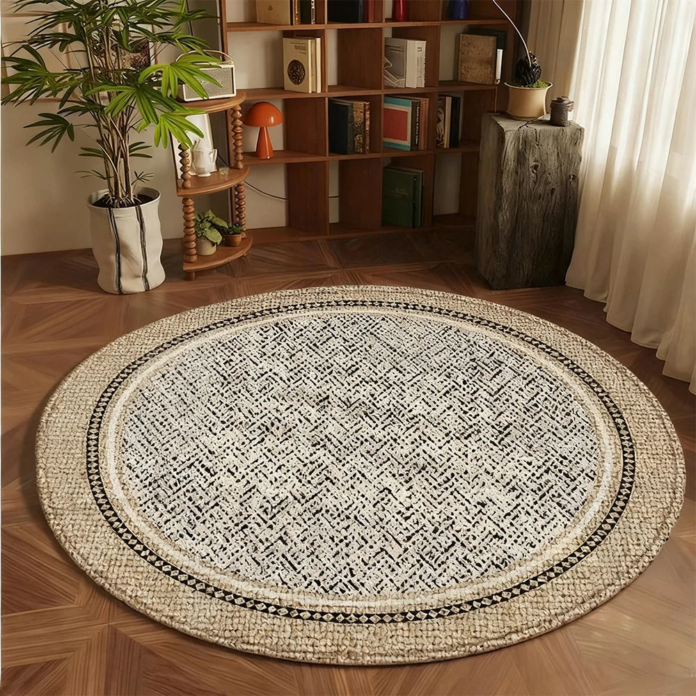 LIVARA 160/200cm Floor Rugs Theme Twilight Soft Touch Anti Slip Belgian Velvet Loop Pile Fade Resistant Durable Edge Binding