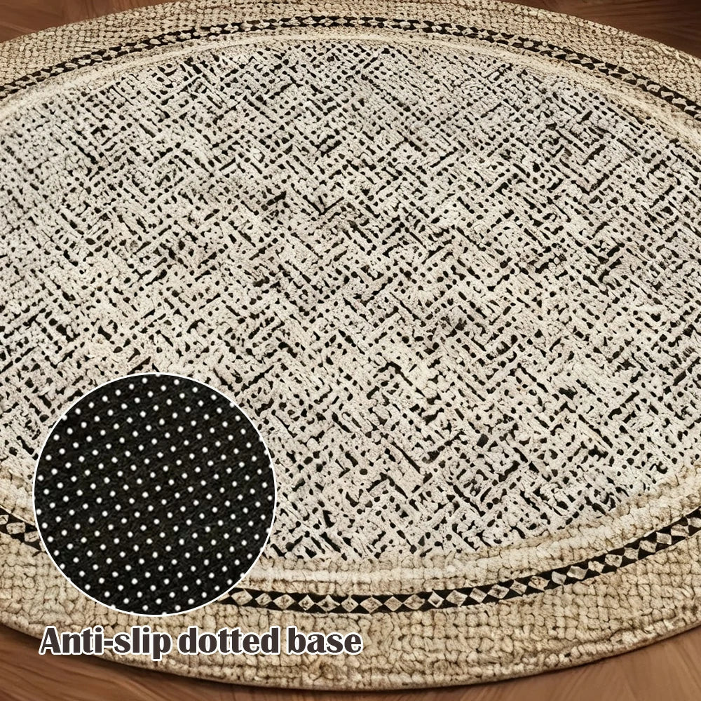 LIVARA 160/200cm Floor Rugs Theme Twilight Soft Touch Anti Slip Belgian Velvet Loop Pile Fade Resistant Durable Edge Binding