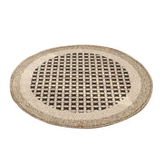 LIVARA 160/200cm Floor Rugs Theme Pastoral Soft Touch Anti Slip Belgian Velvet Loop Pile Fade Resistant Durable Edge Binding