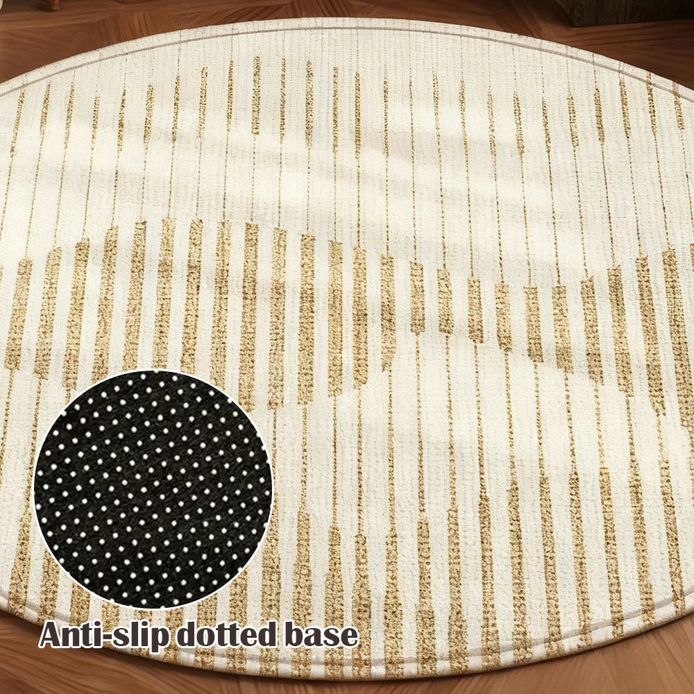 LIVARA 160/200cm Floor Rugs Theme Mountain Ridge Soft Touch Anti Slip Belgian Velvet Loop Pile Fade Resistant Durable Edge Binding