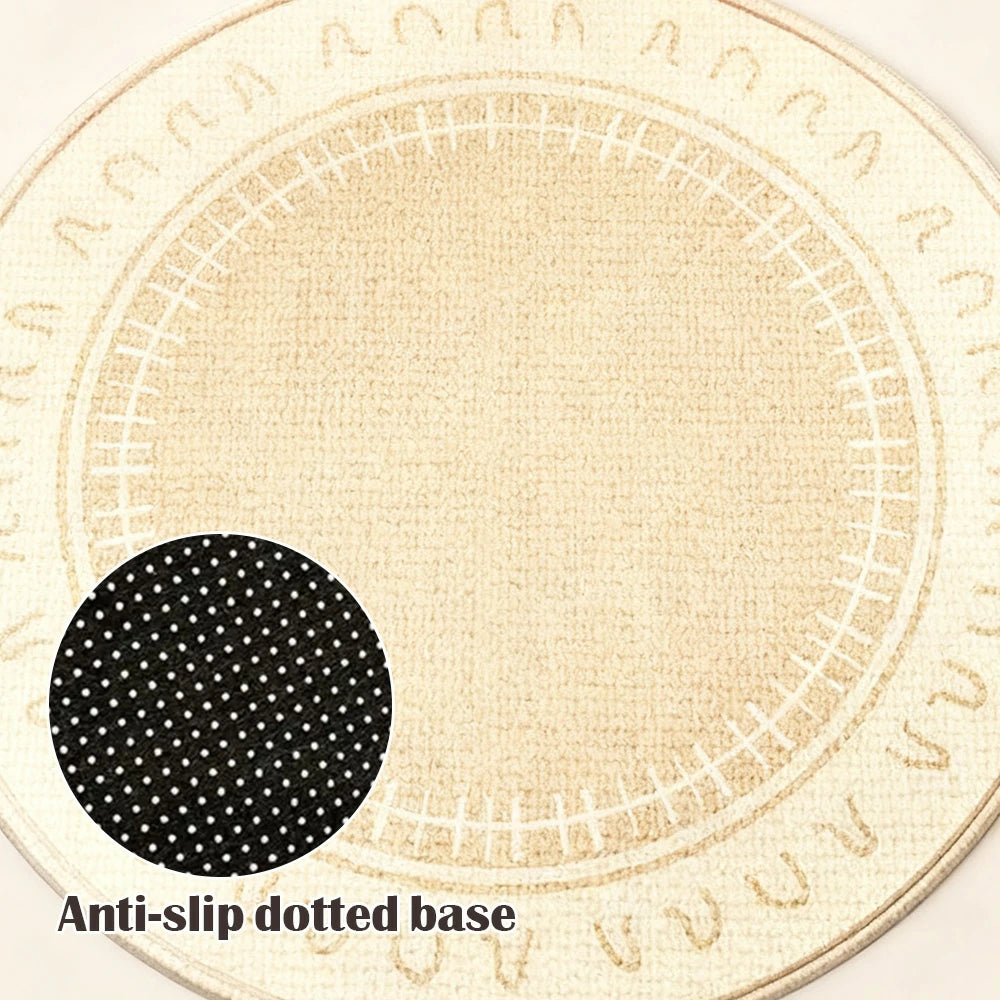 LIVARA 160/200cm Floor Rugs Theme Musical Scale Soft Touch Anti Slip Belgian Velvet Loop Pile Fade Resistant Durable Edge Binding