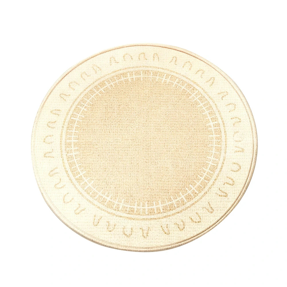 LIVARA 160/200cm Floor Rugs Theme Musical Scale Soft Touch Anti Slip Belgian Velvet Loop Pile Fade Resistant Durable Edge Binding