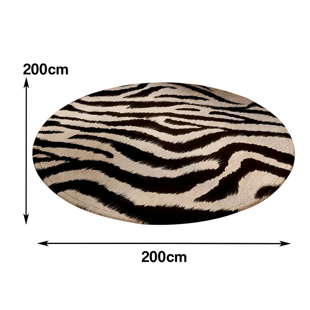 LIVARA 160/200cm Floor Rugs Theme Ink Pattern Mirage Soft Touch Anti Slip Belgian Velvet Loop Pile Fade Resistant Durable Edge Binding