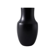 LIVARA Ceramic Vase Ornament Wabi-Sabi Black Artistic Display Matte Ceramic Handcrafted Stone-Texture Design