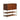 LIVARA 1130 Storage Cabinet – Flip-Top Solid Wood Cabinet, Multi-Layer Storage, 87cm Compact Design - Space-Saving - Brown