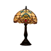 LIVARA Glass Table Lamp - High-Temperature Coloured Glass, E27 Socket, Resin/Aluminium Base, Handcrafted & Vibrant Illumination