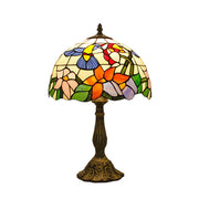 LIVARA Modern Glass Table Lamp - High-Temperature Fired Glass, E27 Socket, Durable Resin/Aluminium Base, Handcrafted Design