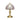 LIVARA Crystal Table Lamp - Natural Crystal Shade, High-Spec LED Bulbs, E27 Socket, Soft, Flicker-Free Light - Purple