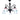 LIVARA Crystal Pendant Light - High-Temperature Coloured Glass, 5-Light E27 Pendant, Iron Frame, Adjustable Height for Elegant Illumination - Pink