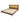 LUXORA 9901 150cm Cloud Velvet Bed, Solid Larch Wood Frame, Cherry Wood Accents, Stainless Steel Footboard - Yellow