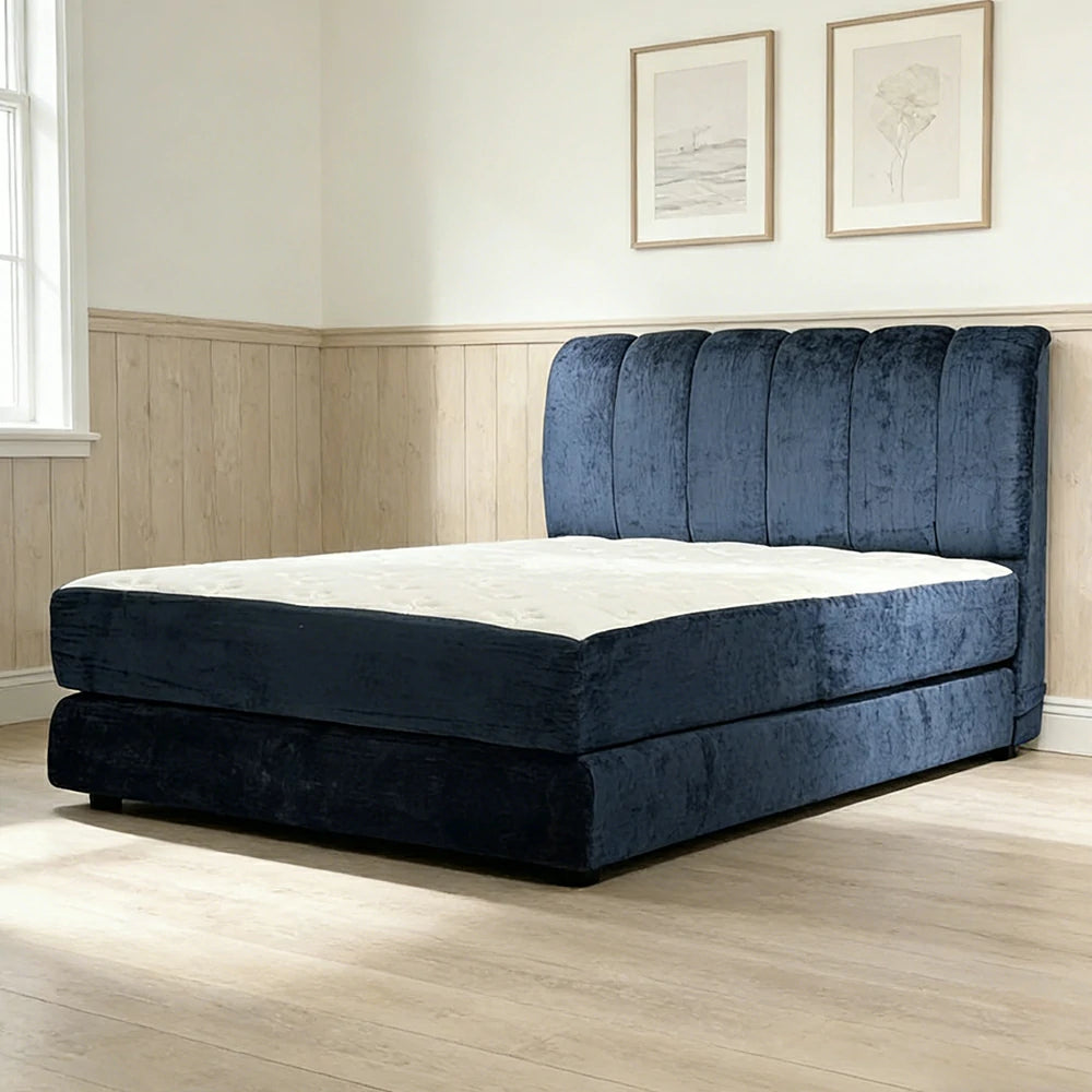 LUXORA B601 Minimalist Bed - High-Resilience Support System, Eco-Friendly Breathable Materials, Noise-Reduced Structure
