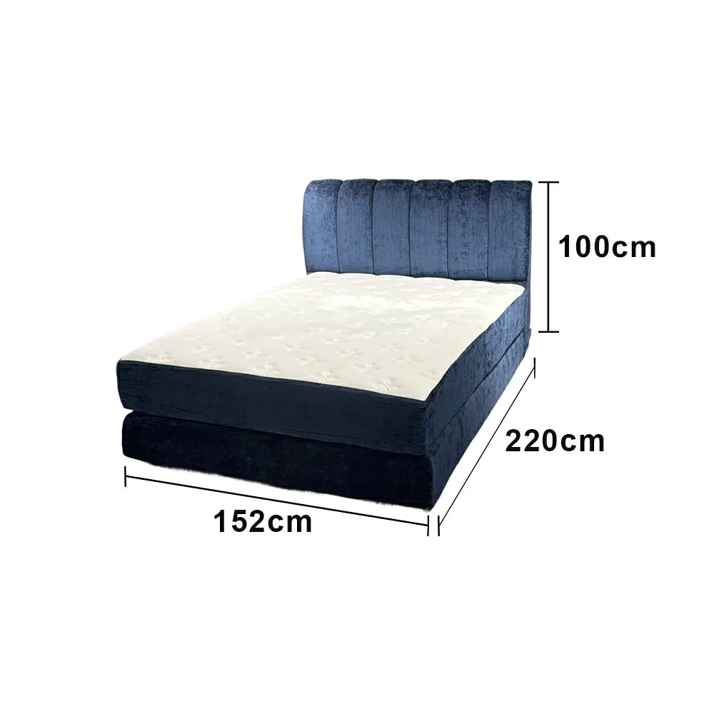LUXORA B601 Minimalist Bed - High-Resilience Support System, Eco-Friendly Breathable Materials, Noise-Reduced Structure