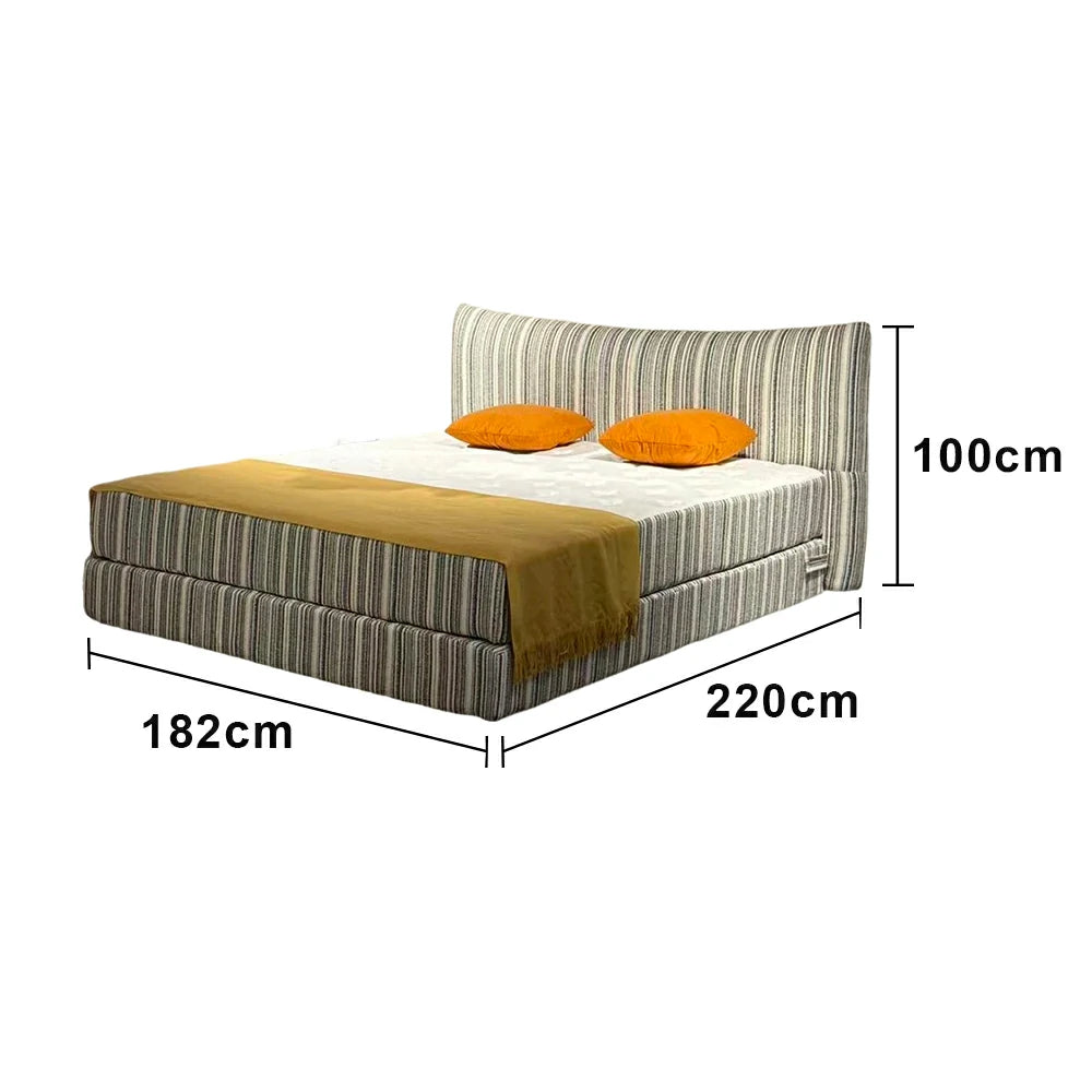 LUXORA B603 Minimalist Bed - High-Resilience Support System, Eco-Friendly Breathable Materials, Noise-Reduced Structure