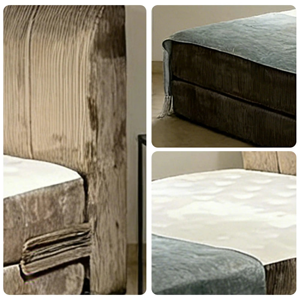 LUXORA B604 Minimalist Bed - High-Resilience Support System, Eco-Friendly Breathable Materials, Noise-Reduced Structure