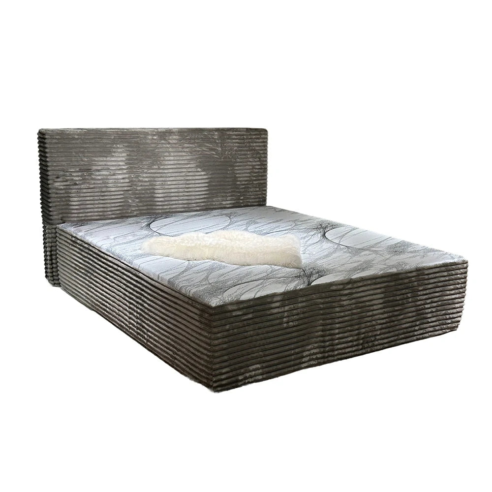 LUXORA B605 Minimalist Bed - High-Resilience Support System, Eco-Friendly Breathable Materials, Noise-Reduced Structure