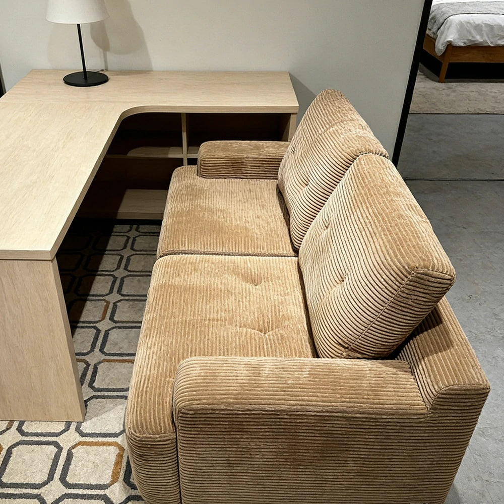 LUXORA B317C Multi Seater Sofa Compressible Packaging Quick Rebound Cushion High Density Foam Core Space Saving Design