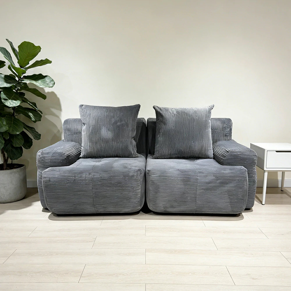 LUXORA B315C 200/240cm Sofa Compressible Packaging Quick Rebound Cushion High Density Foam Core Space Saving Design