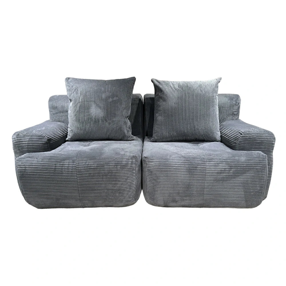 LUXORA B315C 200/240cm Sofa Compressible Packaging Quick Rebound Cushion High Density Foam Core Space Saving Design