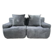 LUXORA B315C 200/240cm Sofa Compressible Packaging Quick Rebound Cushion High Density Foam Core Space Saving Design
