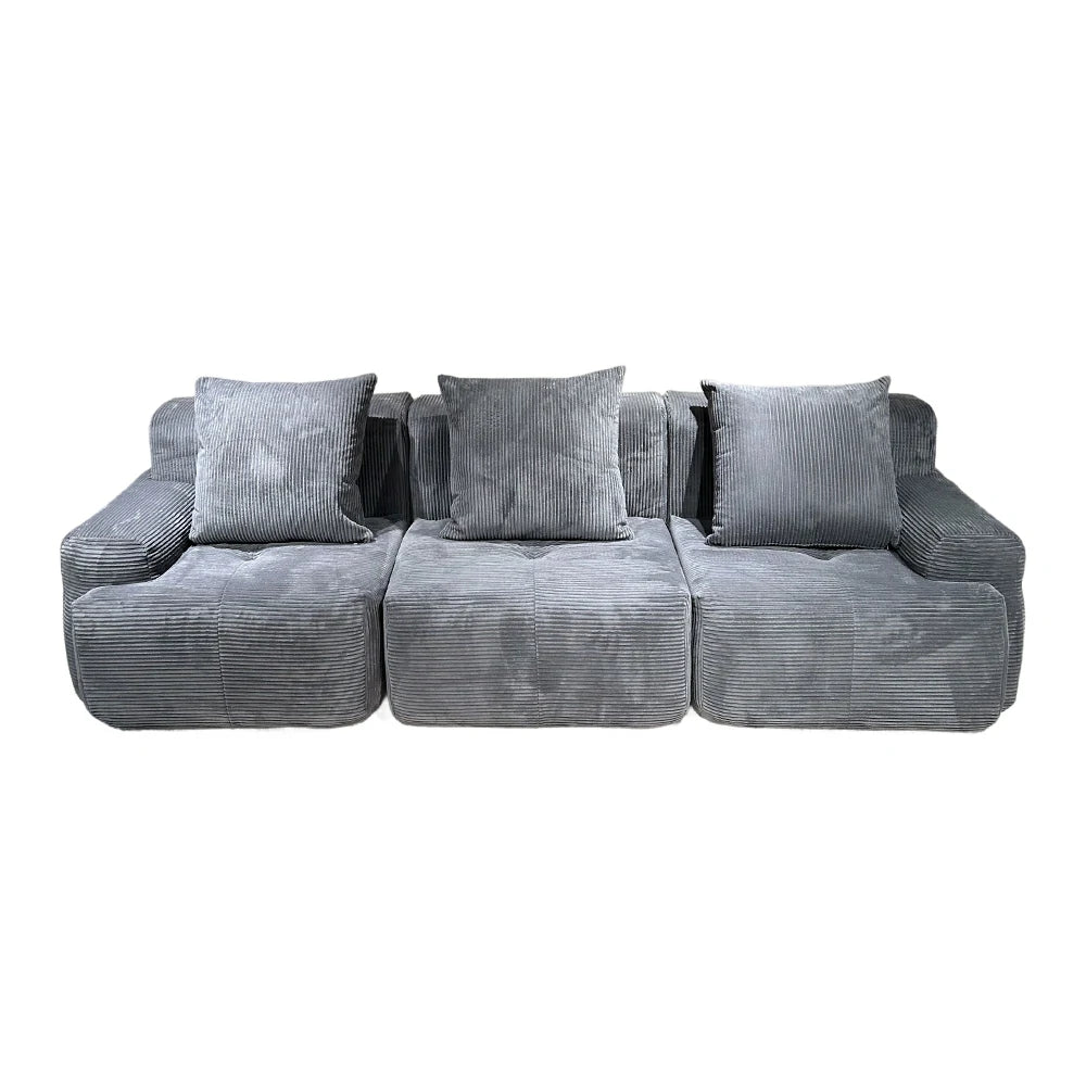 LUXORA B315E 280/300cm Sofa Compressible Packaging Quick Rebound Cushion High Density Foam Core Space Saving Design