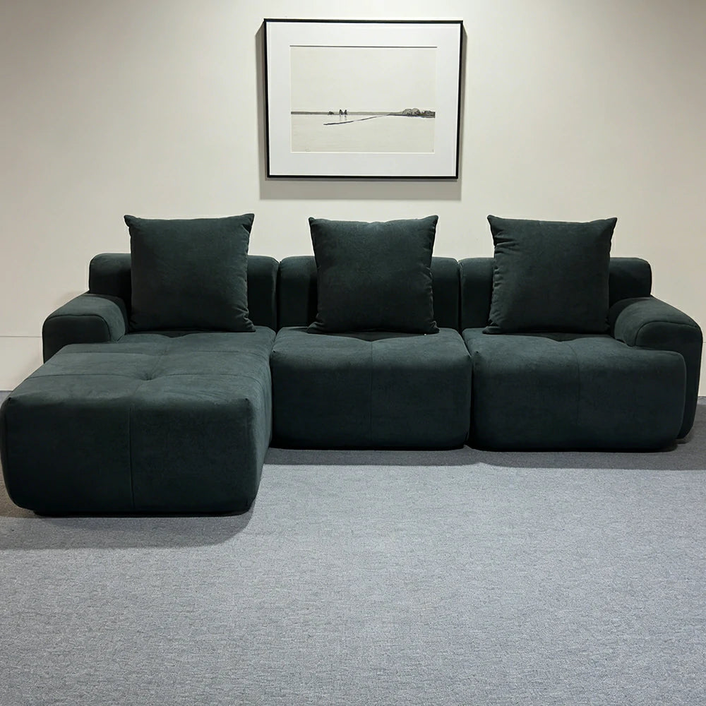 LUXORA B315G Sofa Compressible Packaging Quick Rebound Cushion High Density Foam Core Space Saving Design