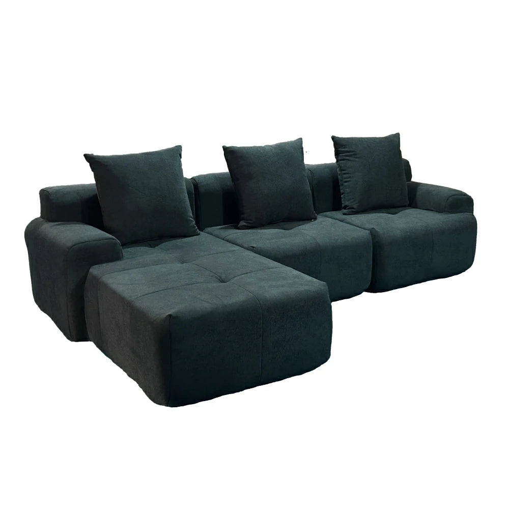 LUXORA B315G Sofa Compressible Packaging Quick Rebound Cushion High Density Foam Core Space Saving Design