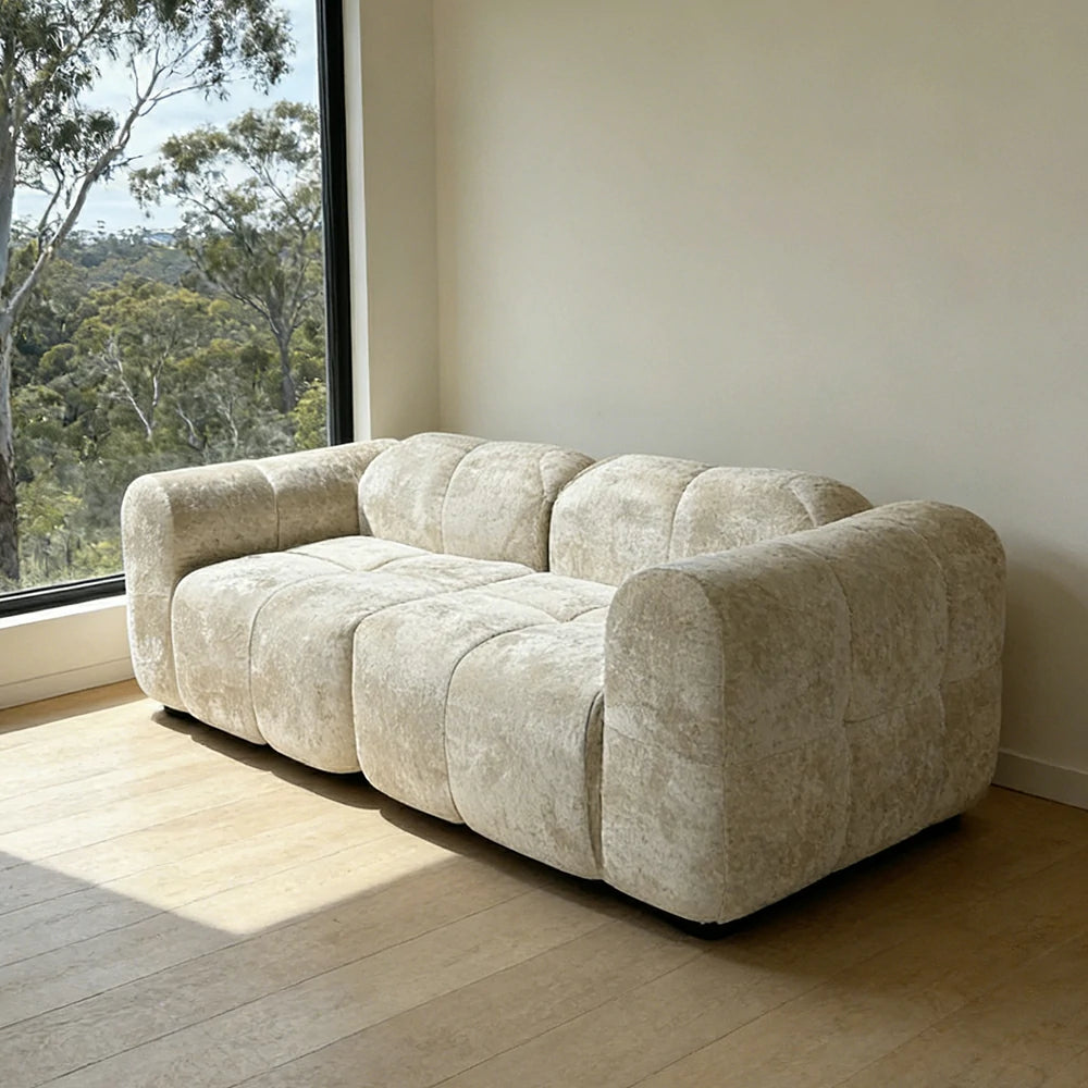LUXORA B314B 200/240/280cm Sofa Compressible Packaging Quick Rebound Cushion High Density Foam Core Space Saving Design