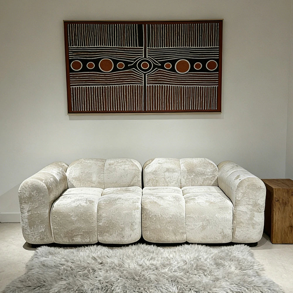 LUXORA B314B 200/240/280cm Sofa Compressible Packaging Quick Rebound Cushion High Density Foam Core Space Saving Design