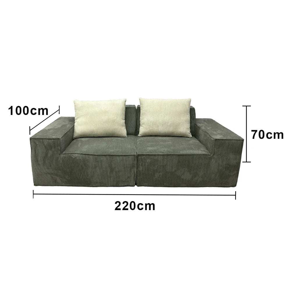 LUXORA B310D Sofa Compressible Packaging Quick Rebound Cushion High Density Foam Core Space Saving Design
