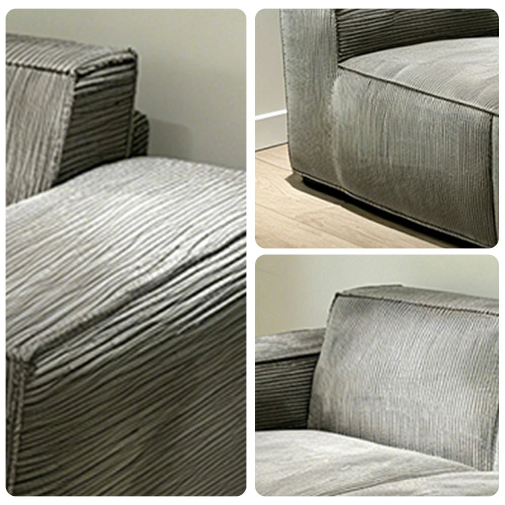 LUXORA B310G 280/300cm Sofa Compressible Packaging Quick Rebound Cushion High Density Foam Core Space Saving Design