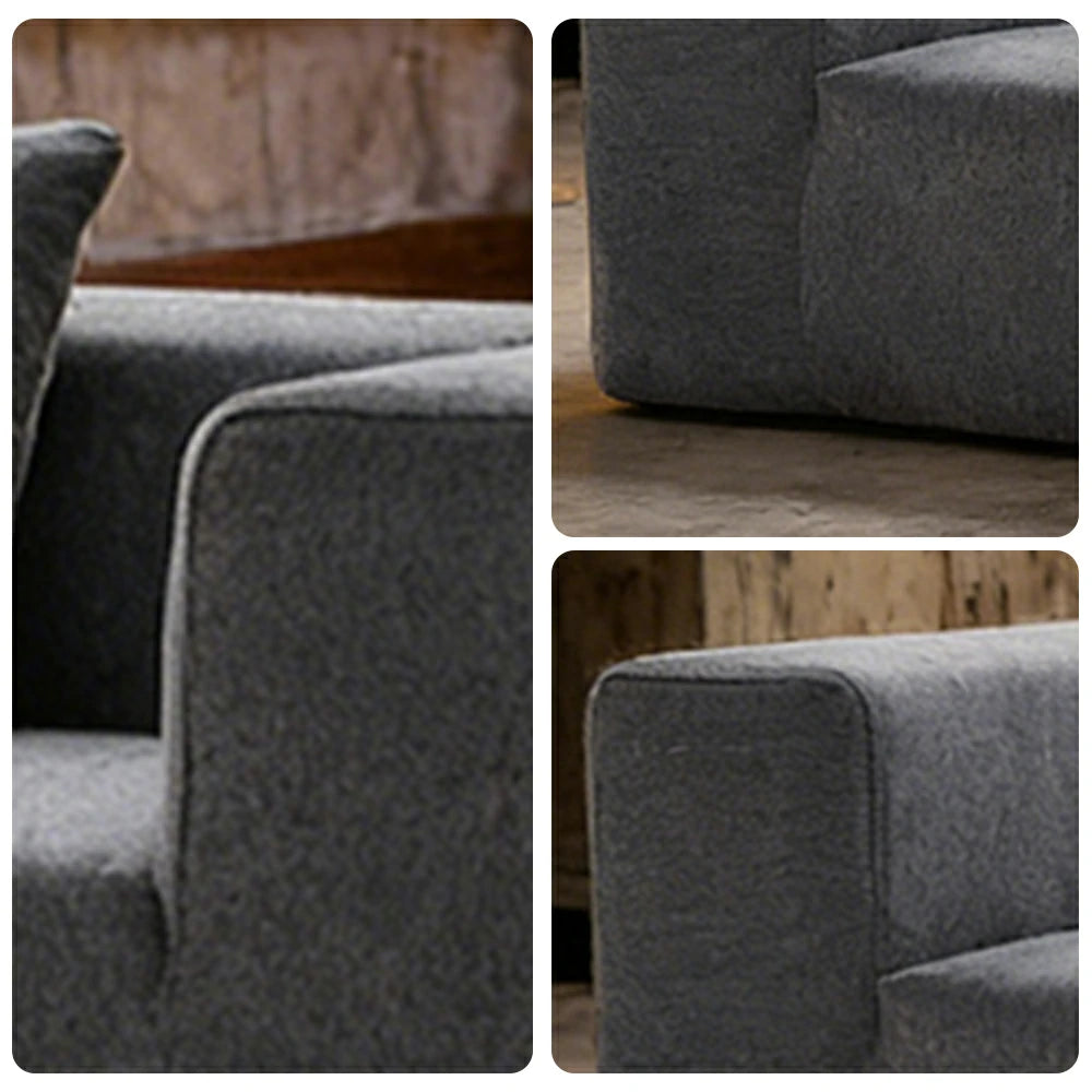 LUXORA B309A 200/260/300cm Sofa Compressible Packaging Quick Rebound Cushion High Density Foam Core Space Saving Design