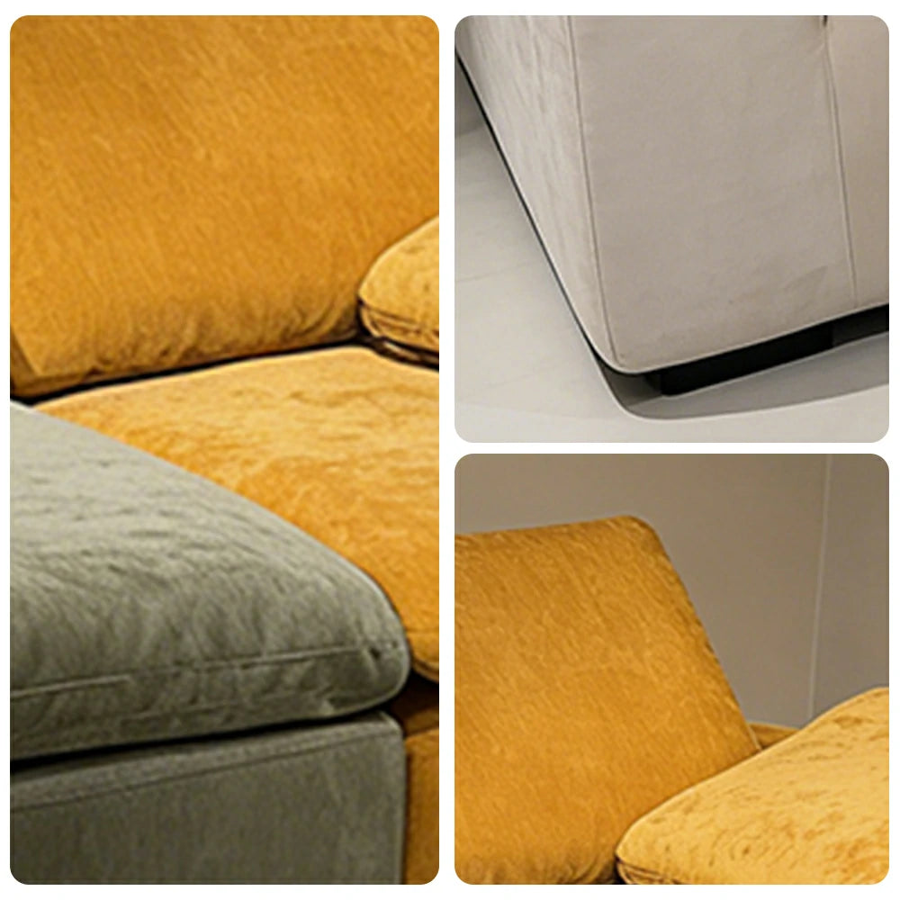 LUXORA B306E 280/300cm Sofa Compressible Packaging Quick Rebound Cushion High Density Foam Core Space Saving Design