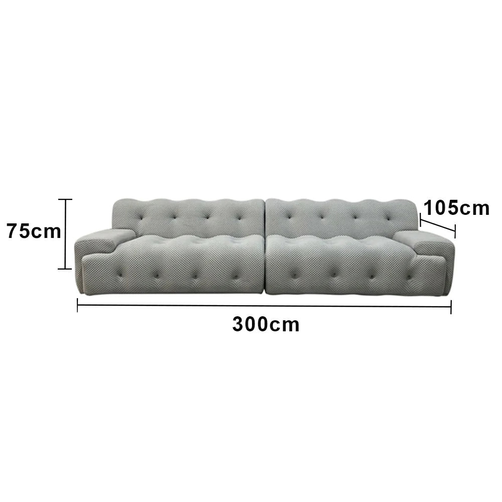 LUXORA B210 Sofa Compressible Packaging Quick Rebound Cushion High Density Foam Core Space Saving Design