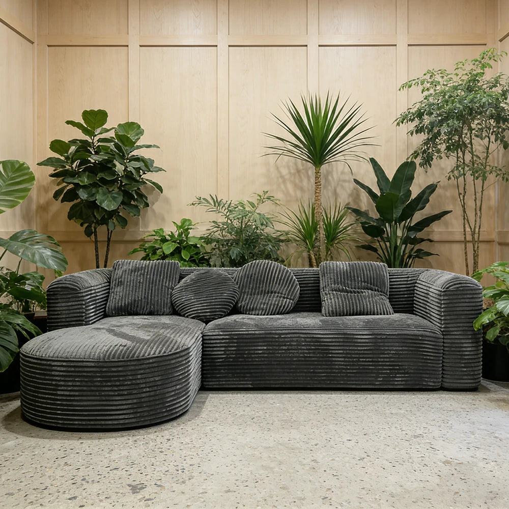 LUXORA B208 Sofa Compressible Packaging Quick Rebound Cushion High Density Foam Core Space Saving Design