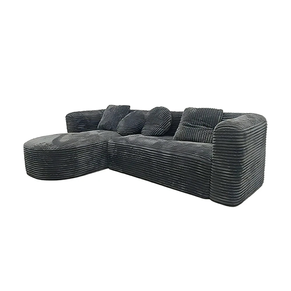 LUXORA B208 Sofa Compressible Packaging Quick Rebound Cushion High Density Foam Core Space Saving Design