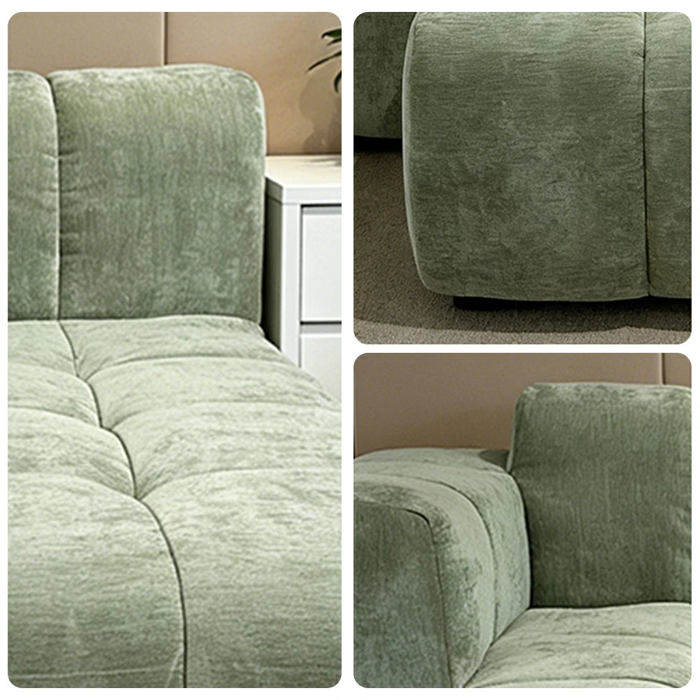 LUXORA B205 Sofa Compressible Packaging Quick Rebound Cushion High Density Foam Core Space Saving Design