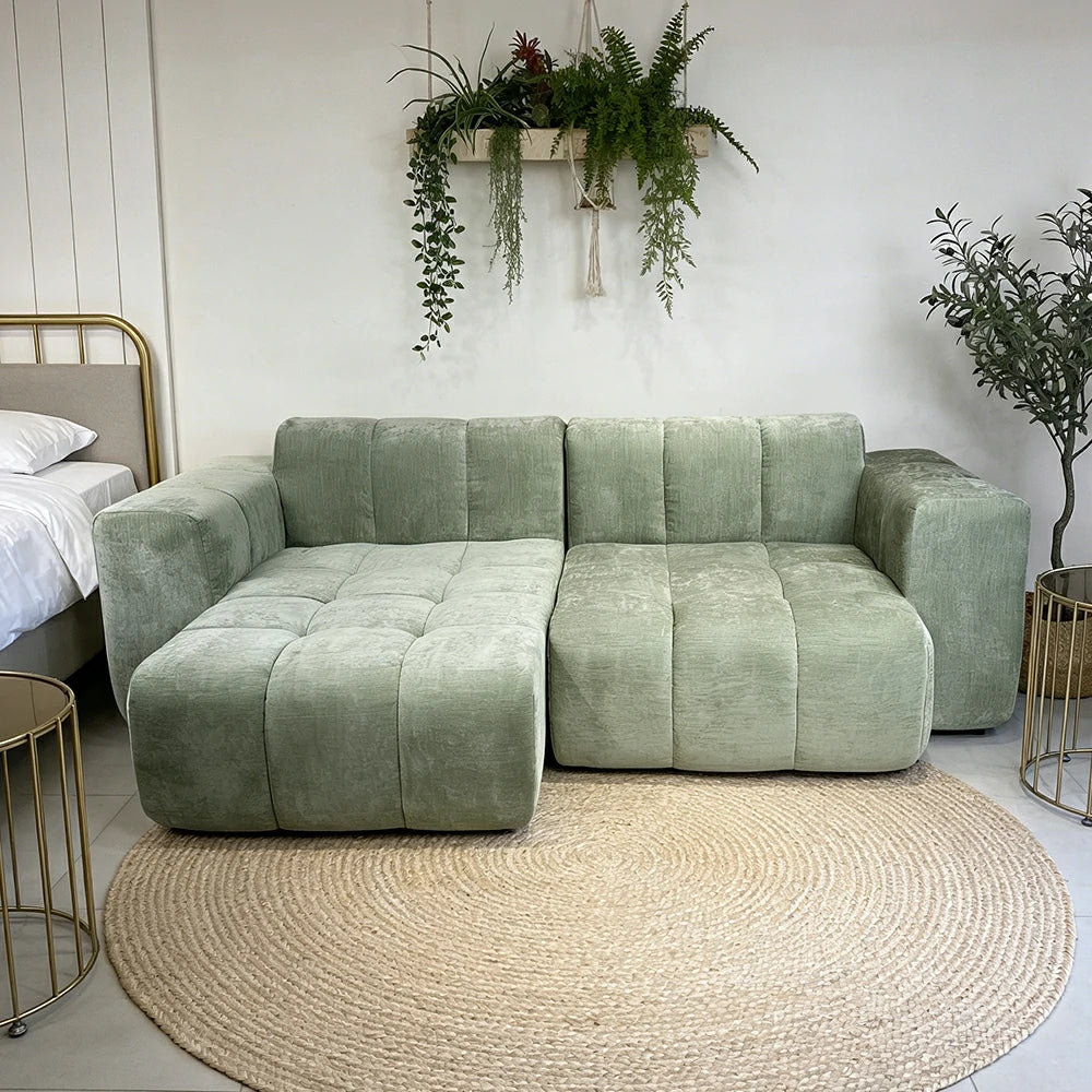 LUXORA B205B Sofa Compressible Packaging Quick Rebound Cushion High Density Foam Core Space Saving Design