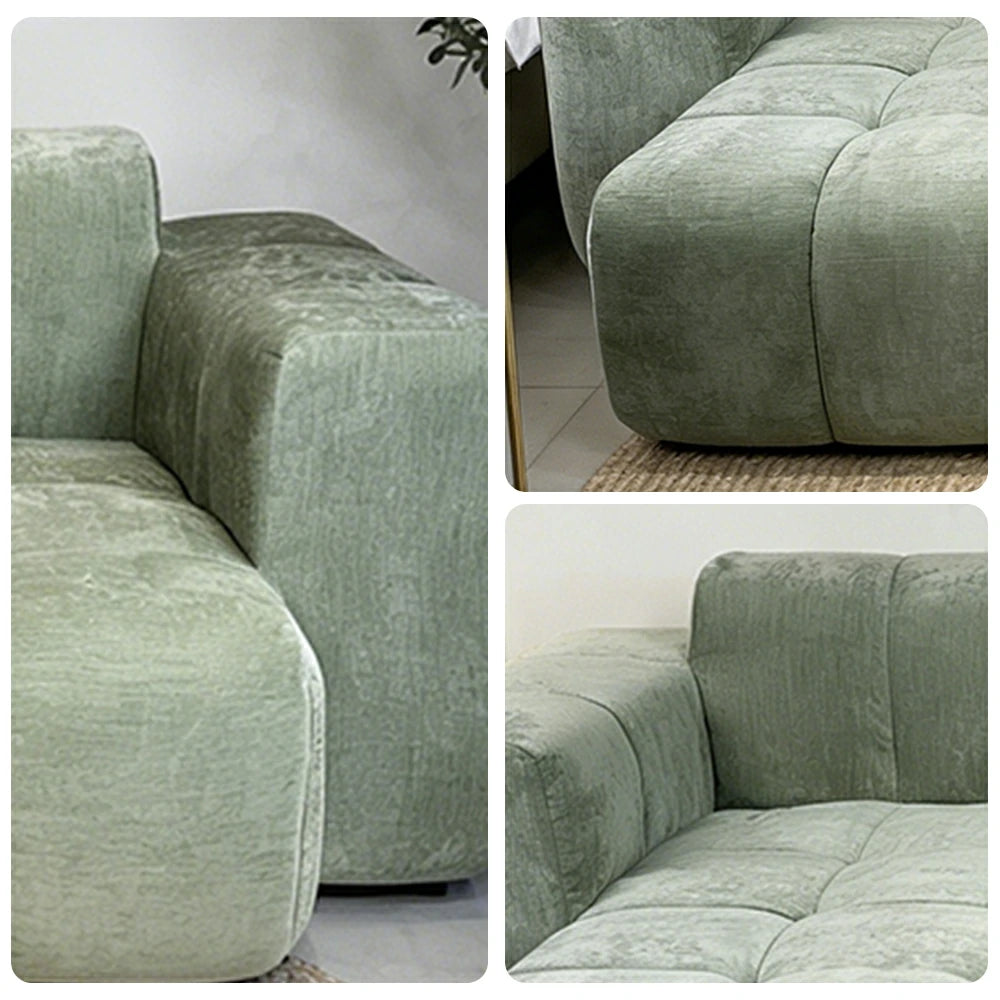 LUXORA B205B Sofa Compressible Packaging Quick Rebound Cushion High Density Foam Core Space Saving Design