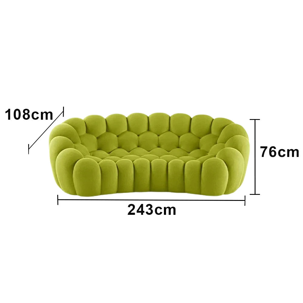 LUXORA B011D Sofa Compressible Packaging Quick Rebound Cushion High Density Foam Core Space Saving Design