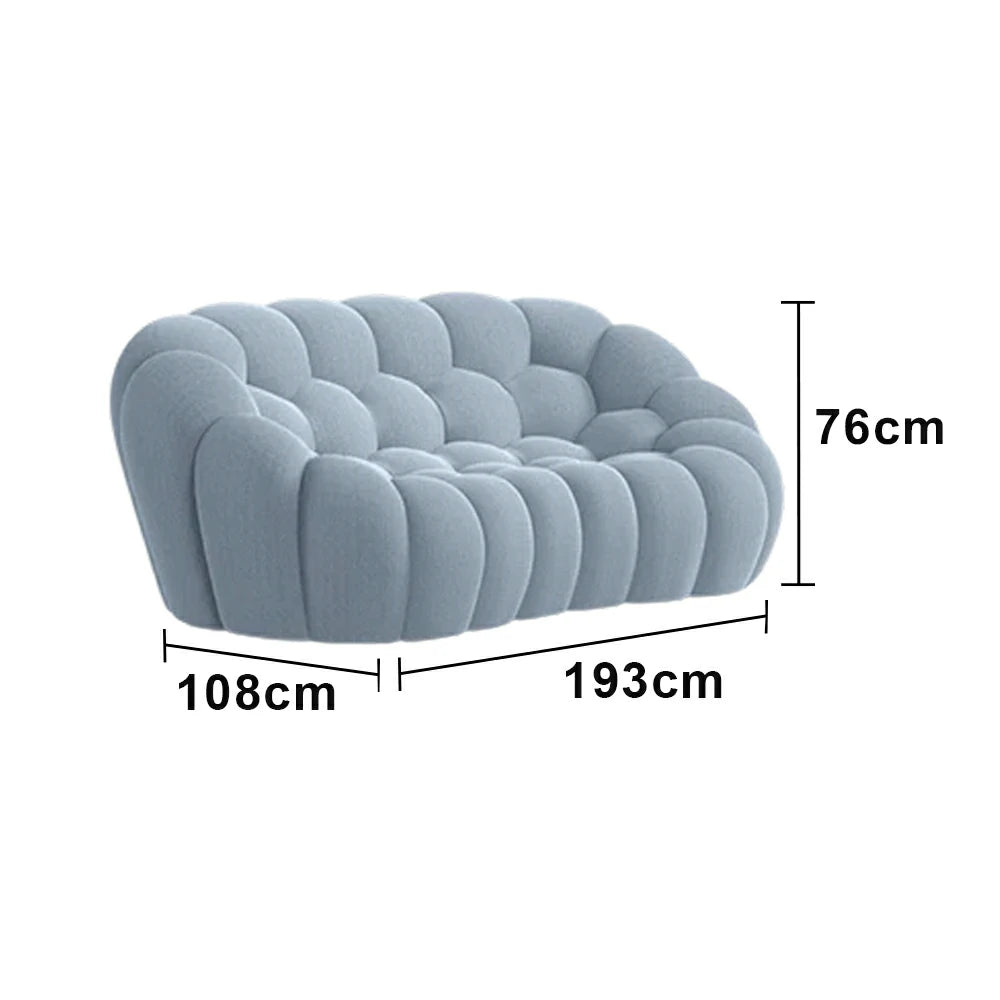 LUXORA B011C Sofa Compressible Packaging Quick Rebound Cushion High Density Foam Core Space Saving Design