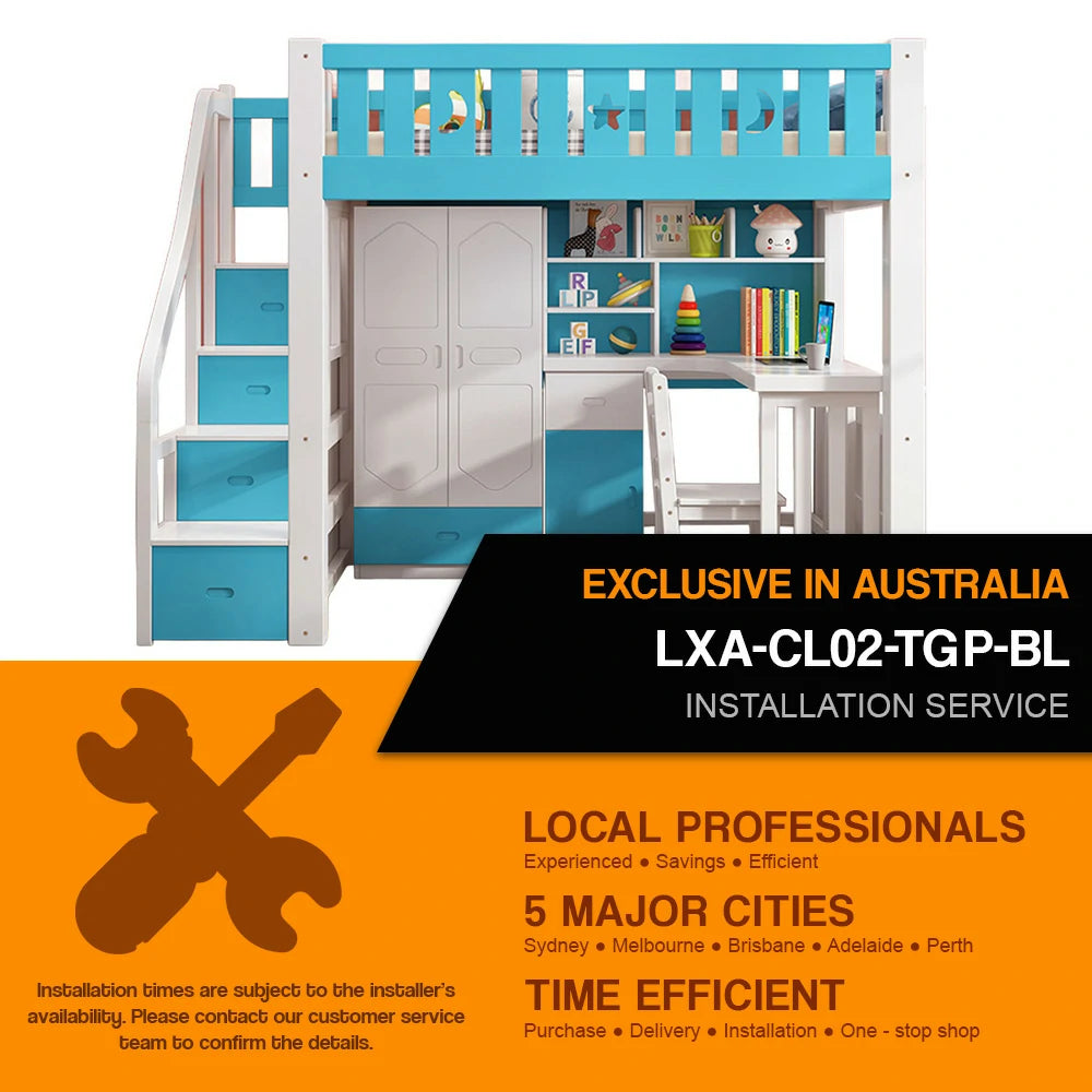 Installation Service For : LXA-CL02-TGP-BL