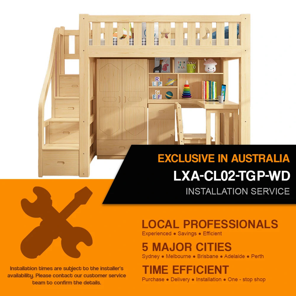 Installation Service For : LXA-CL02-TGP-WD