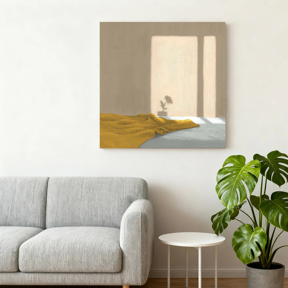 LUXORA Hand-Painted Oil Painting 50/80/120cm Contemporary Decorative Canvas with Smooth Textures Ideal for Bedrooms, Hallways, and Light-Luxury Home Interior Design