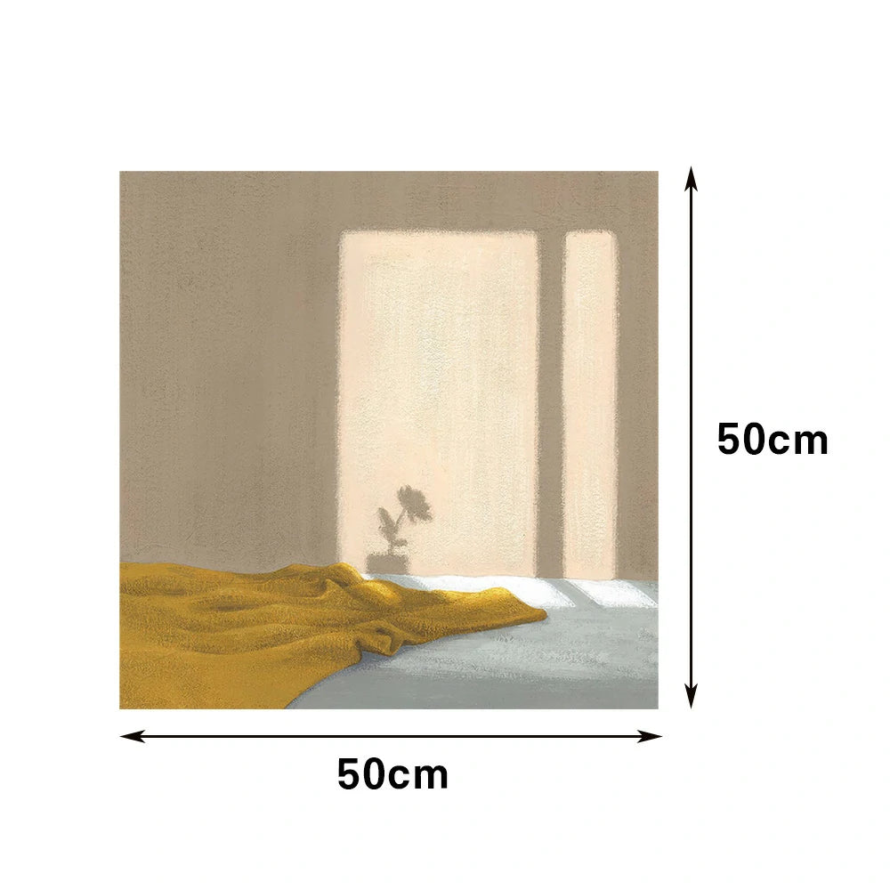 LUXORA Hand-Painted Oil Painting 50/80/120cm Contemporary Decorative Canvas with Smooth Textures Ideal for Bedrooms, Hallways, and Light-Luxury Home Interior Design