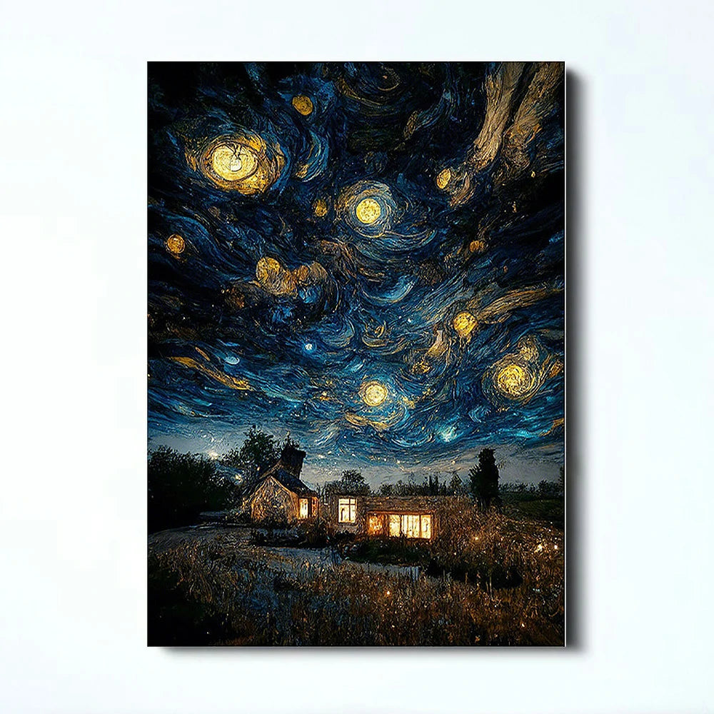 LUXORA Hand-Painted Oil Painting 50/80/100cm Minimalist Wall Art Featuring Subtle Texture Layers to Elevate Interior Spaces with a Soft and Modern Home Ambience