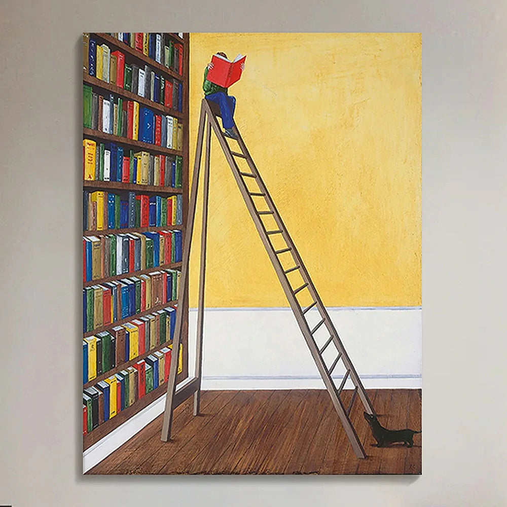 LUXORA Hand-Painted Oil Painting 50/80/120cm Natural-Tone Abstract Canvas Ideal for Living Rooms, Bedrooms, and Open Interiors Wanting Warm and Sophisticated Home Styling