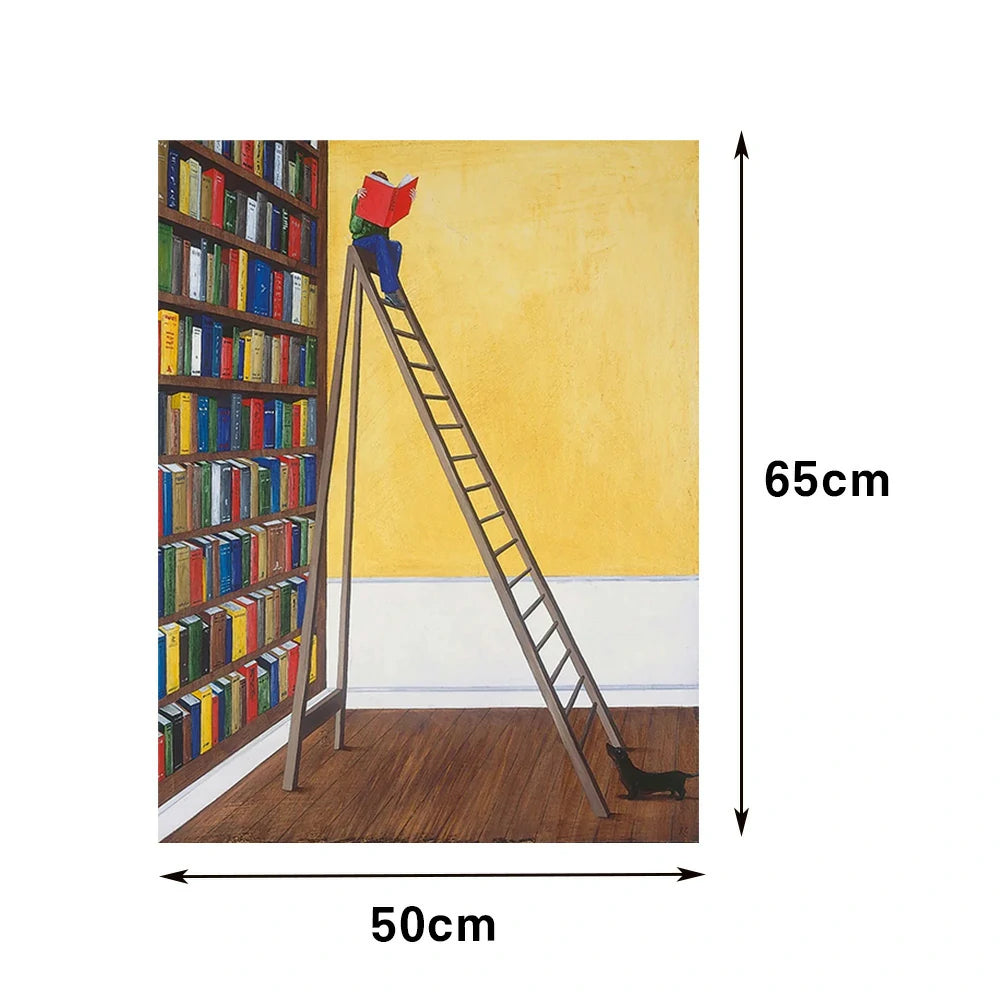 LUXORA Hand-Painted Oil Painting 50/80/120cm Natural-Tone Abstract Canvas Ideal for Living Rooms, Bedrooms, and Open Interiors Wanting Warm and Sophisticated Home Styling