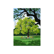 LUXORA Hand-Painted Oil Painting 50/80/120cm Light-Luxury Canvas Art with Gentle Color Layers Perfect for Bright, Clean, and Soft-Style Modern Living Room Decoration