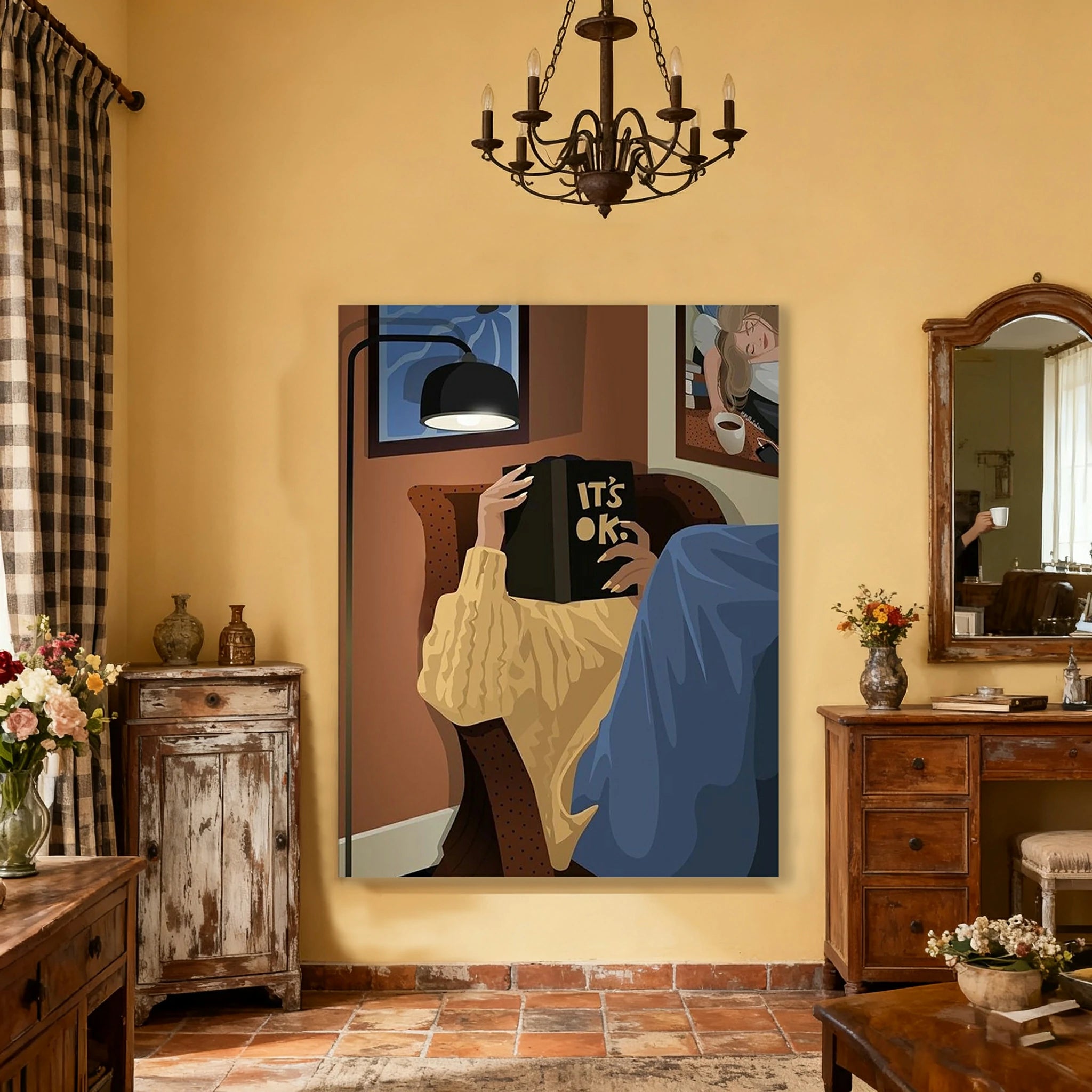 LUXORA Hand-Painted Oil Painting 50/80/120cm Contemporary Abstract Canvas with Balanced Neutral Shades Ideal for Elegant Homes and High-End Interior Decoration